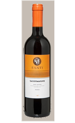 фото вино Tenuta Fanti Sant'Antimo Rosso Sassomagno 2015 0,75 л