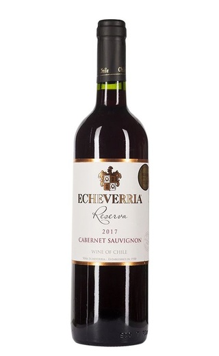 фото вино Echeverria Echeverria Cabernet Sauvignon Reserva 2017 0,75 л