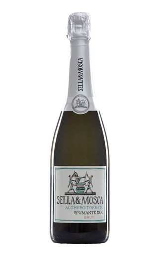 фото игристое вино Sella & Mosca Spumante Brut 2017 0,75 л