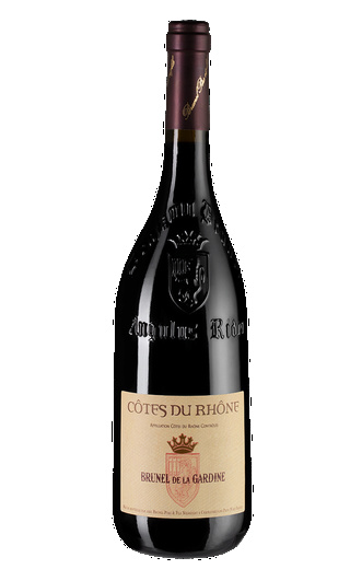 фото вино Chateau de la Gardine Cotes du Rhone AOC Brunel de la Gardine 2015 0,75 л