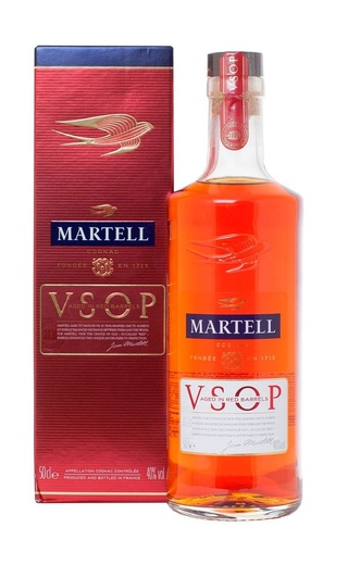 фото коньяк Martell VSOP Aged in Red Barrels 0,5 л