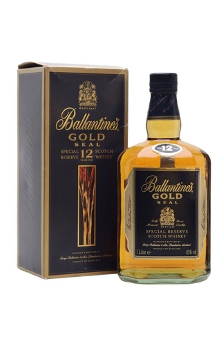 фото виски Ballantines 12 YO Gold Seal 0,75 л