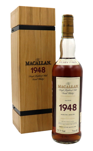 фото виски Macallan Fine & Rare 1948 Cask 609 0,7 л