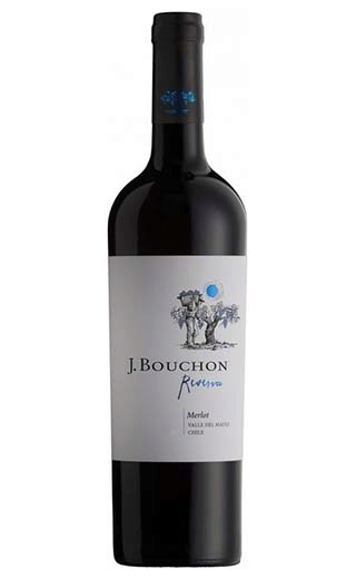 фото вино J.Bouchon Reserva Merlot 2017 0,75 л