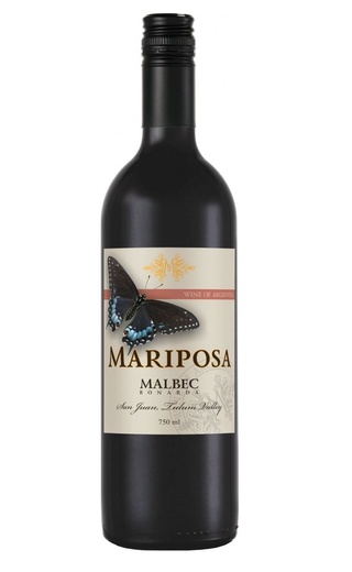 фото вино Mariposa Malbec Bonarda 2019 0,75 л