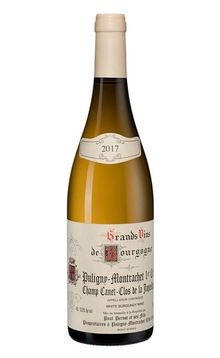 фото вино Paul Pernot Puligny-Montrachet 1er Cru Champ Canet Clos de la Jaquelotte 2017 0,75 л