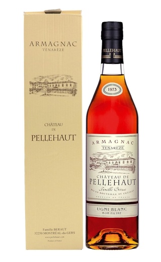 фото арманьяк Chateau de Pellehaut Millesime 1973 0,7 л