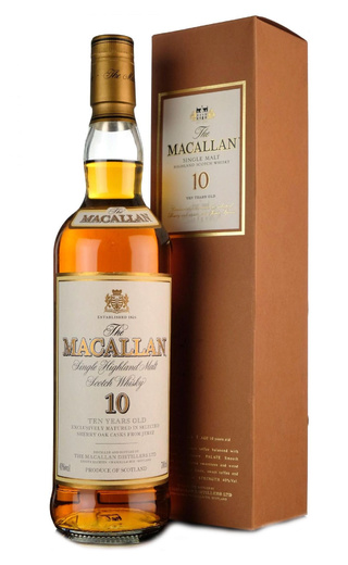 фото виски Macallan 10 Years Old 0,7 л