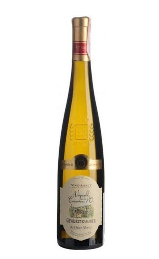 фото вино Arthur Metz Vignoble Couronne d'Or Gewurztraminer 0,75 л