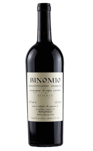 фото вино Binomio Montepulciano d'Abruzzo Riserva 2014 0,75 л