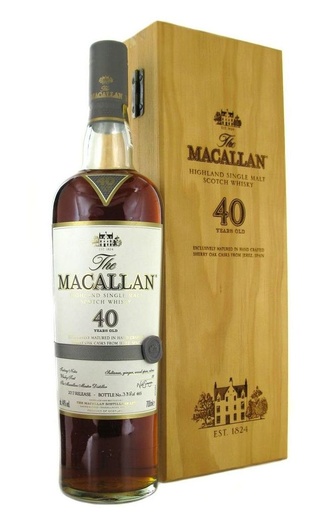 фото виски Macallan 40 Years Old 0,7 л