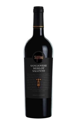 фото вино Masseria Supreno Sangiovese Merlot 2017 0,75 л