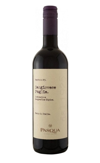 фото вино Pasqua Sangiovese Puglia 2017 0,75 л