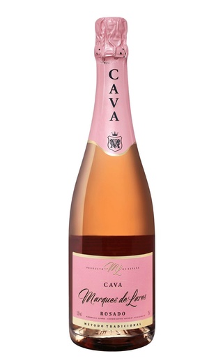 фото игристое вино Marques De Lares Rosado Brut Cava Lopez Morenas 0,75 л