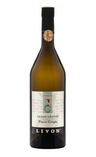 фото вино Livon Braide Grande Pinot Grigio Collio 2018 0,75 л