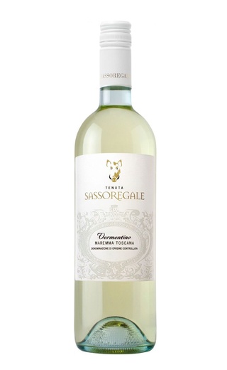 фото вино Tenuta Sassoregale Vermentino Maremma Toscana 2019 0,75 л