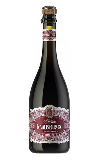 фото игристое вино Tavinco Lucido Lambrusco Rosso 0,75 л