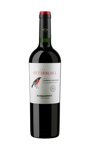 фото вино Bisquertt Petirrojo Reserva Cabernet Sauvignon 2018 0,375 л