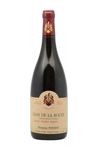 фото вино Domaine Ponsot Clos de la Roche Cuvee Vieilles Vignes 2012 0,75 л