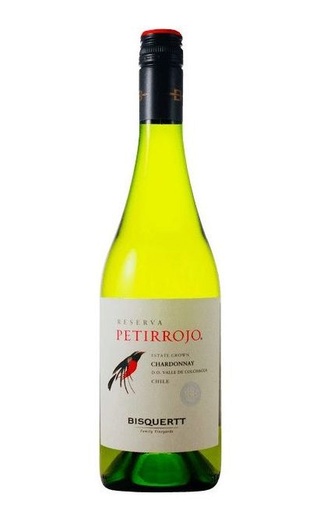 фото вино Bisquertt Petirrojo Reserva Chardonnay 2019 0,75 л