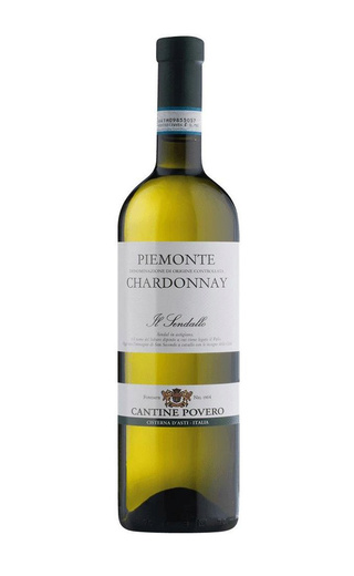 фото вино Cantine Povero Chardonnay Piemonte Il Sendallo 2019 0,75 л