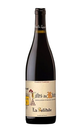 фото вино Domaine de la Solitude Cotes du Rhone La Solitude Rouge 2017 0,75 л