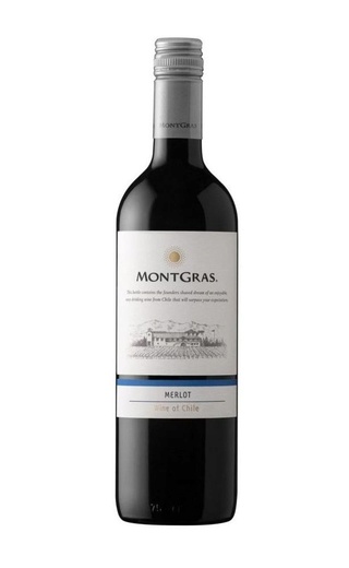 фото вино Montgras Merlot 2014 0,75 л