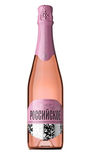 фото игристое вино Derbent Wine Company Rossiyskoe Champagne Rose Brut 0,75 л