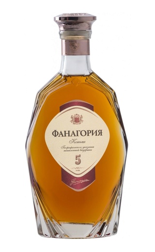 фото коньяк Fanagoria Cognac 5 Years Old 0,5 л