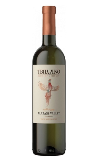 фото вино Tbilvino Alazanskaja Dolina White Semi Sweet 2018 0,75 л