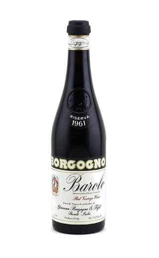 фото вино Borgogno Barolo Riserva 1961 0,72 л