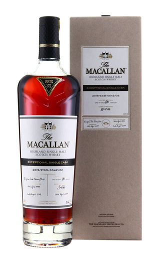 фото виски Macallan Exceptional 1997 Single Cask №5542 22 Years Old 0,7 л