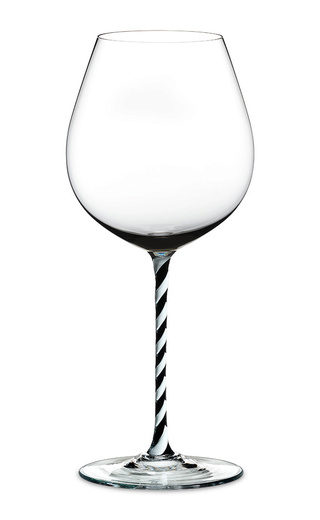 фото Riedel Fatto a Mano Old World Pinot Noir Black and White Twisted 0,705 л