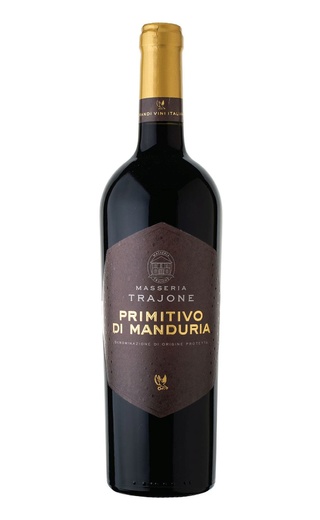 фото вино Masseria Trajone Primitivo di Manduria 2018 0,75 л