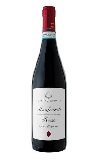 фото вино Roberto Sarotto Monferrato Rosso Opus Magnum 2017 0,75 л