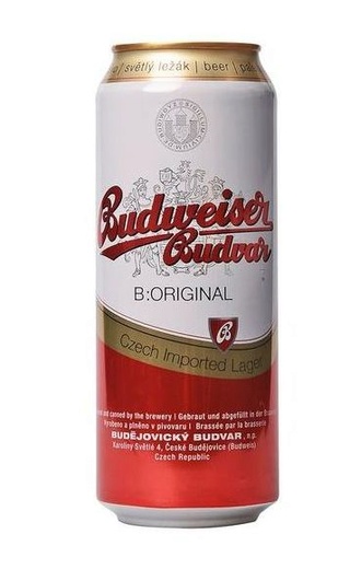 фото пиво Budweiser Budvar Svetly Lezak 24 шт. 0,5 л