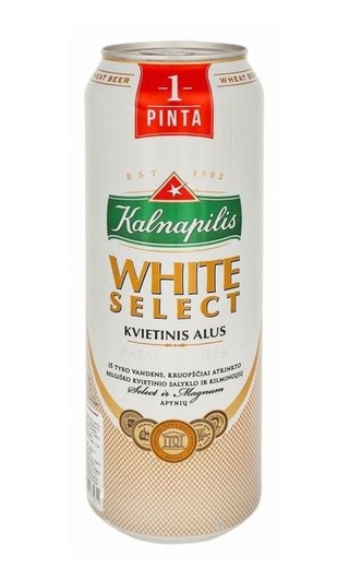 фото пиво Kalnapilis White Select 24 шт. 0,568 л