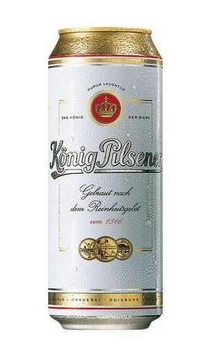 фото пиво Konig Pilsener 24 шт. 0,5 л