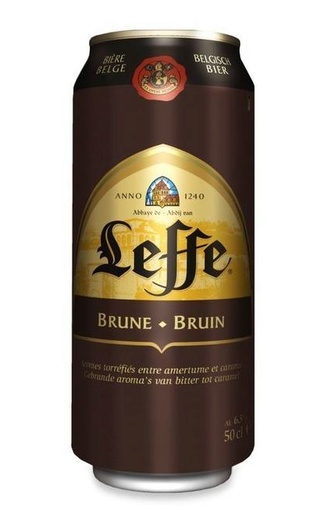 фото пиво Leffe Brune 24 шт. 0,5 л