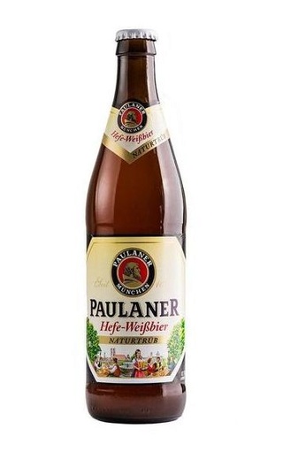 фото пиво Paulaner Hefe-Weissbier Naturtrub 20 шт. 0,5 л