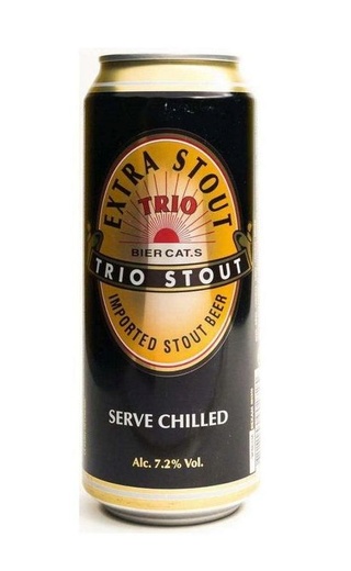 фото пиво Trio Extra Stout 24 шт. 0,5 л