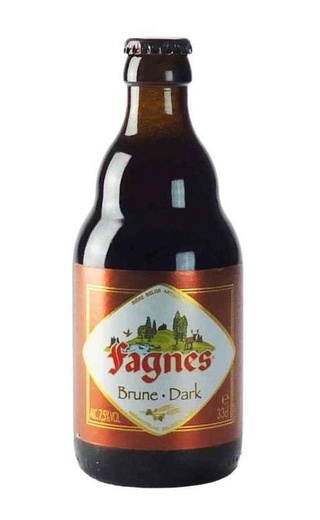 фото пиво Fagnes Brune Dark 24 шт. 0,33 л