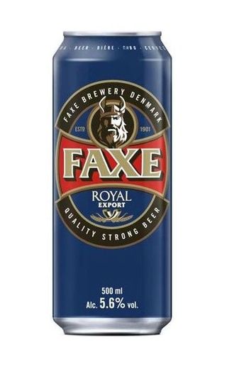 фото пиво Faxe Royal 24 шт. 0,5 л