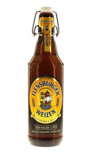 фото пиво Flensburger Weizen 16 шт. 0,5 л