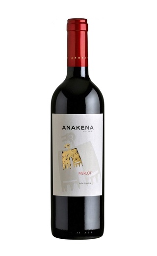 фото вино Anakena Merlot 2015 0,75 л