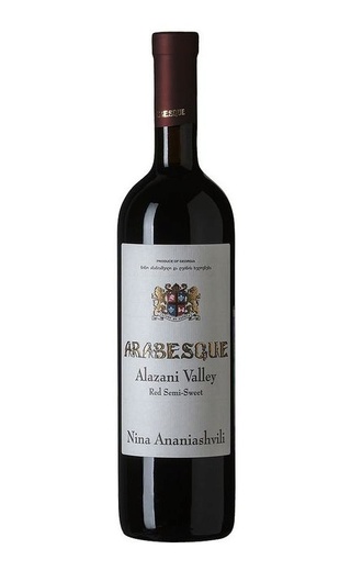 фото вино Wineman Arabesque Alazani Valley Red 2018 0,75 л