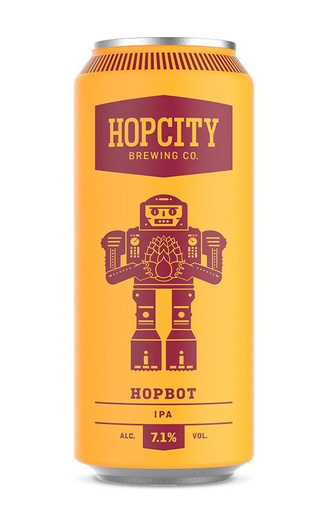 фото пиво Hop City HopBot IPA 24 шт. 0,473 л