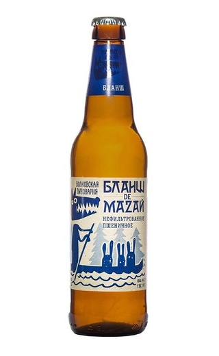 фото пиво Volkovskaya Blanche de Mazay 0,45 л