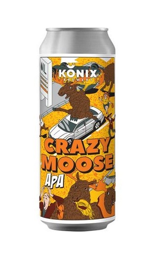 фото пиво Konix Crazy Moose APA 0,45 л