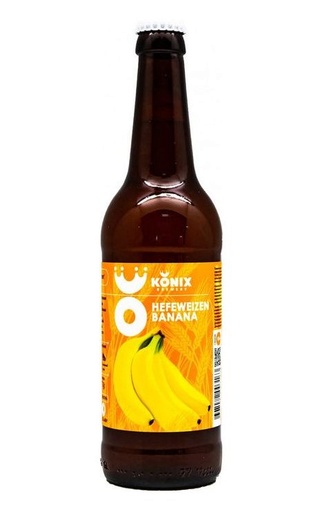 фото пиво Konix Hefeweizen Banana 0,5 л